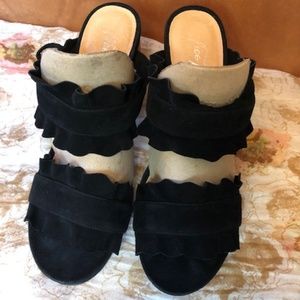 Free People Suede Heels NEW size 39